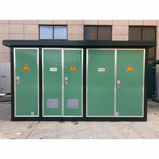 徐汇1600KVA欧式箱式变压器